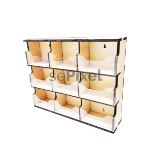 Rak display Mie Instan